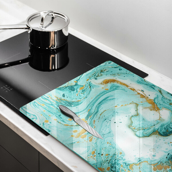 Cutting board Blue abstraction