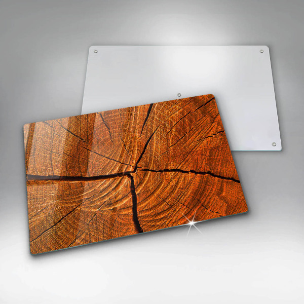 Cutting board Wood trunk structure