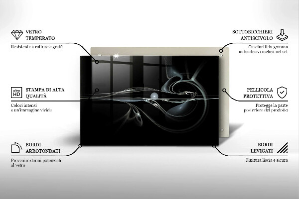Cutting board Modern abstraction
