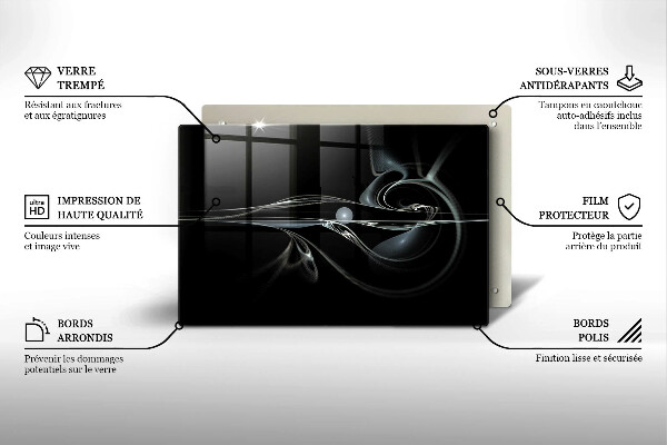 Cutting board Modern abstraction