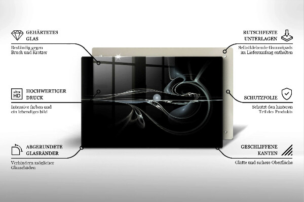 Cutting board Modern abstraction