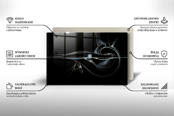 Cutting board Modern abstraction