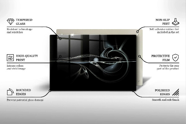 Cutting board Modern abstraction