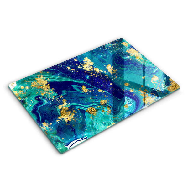 Worktop saver Abstraction with gold