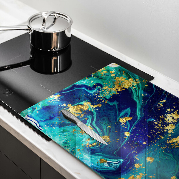 Worktop saver Abstraction with gold