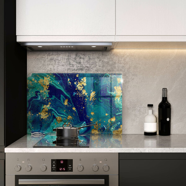 Worktop saver Abstraction with gold