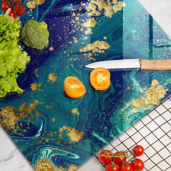 Worktop saver Abstraction with gold