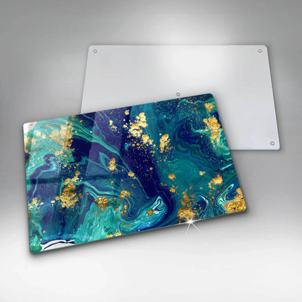 Worktop saver Abstraction with gold