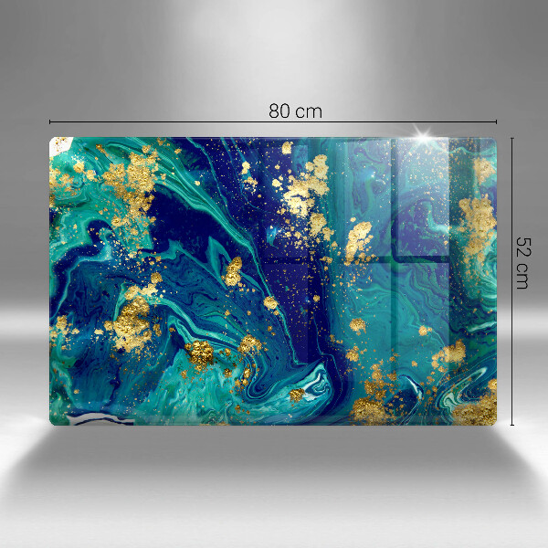 Worktop saver Abstraction with gold