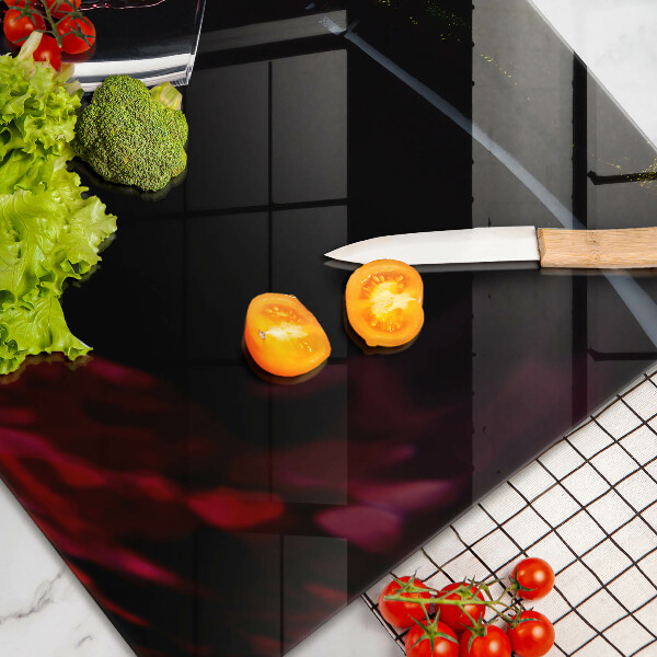 Cutting board Red wine glass