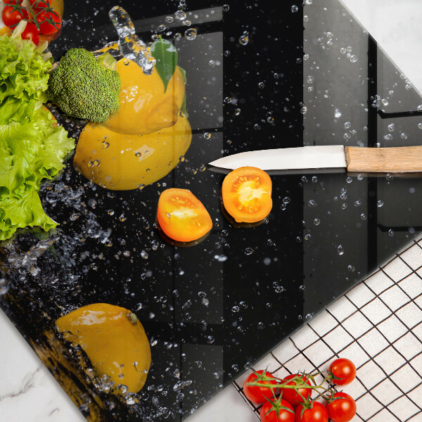 Cutting board Juicy lemon fruit