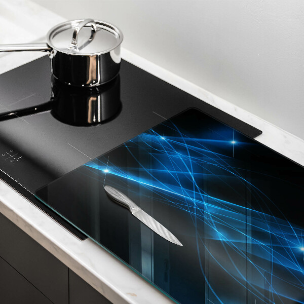 Worktop saver Blue smoke abstraction