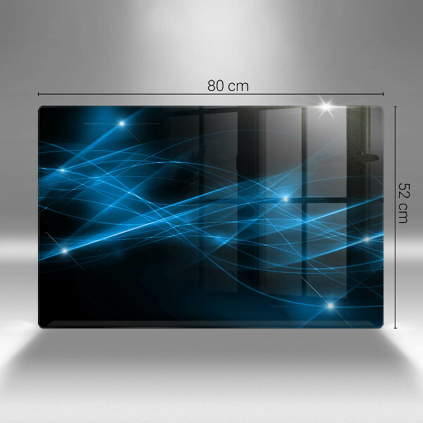 Worktop saver Blue smoke abstraction