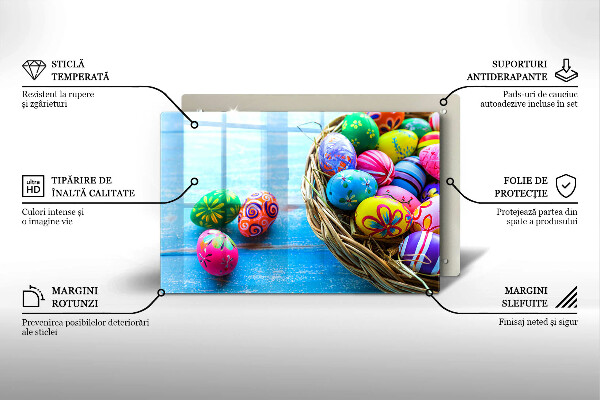 Worktop saver Easter eggs