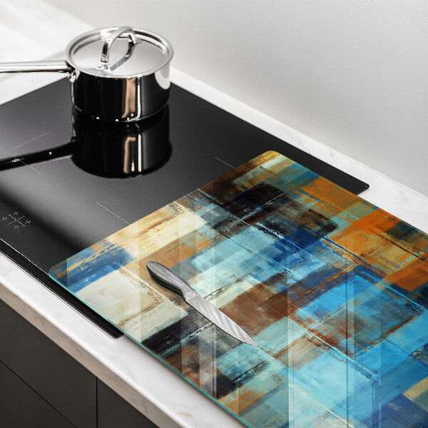 Worktop saver Painted background