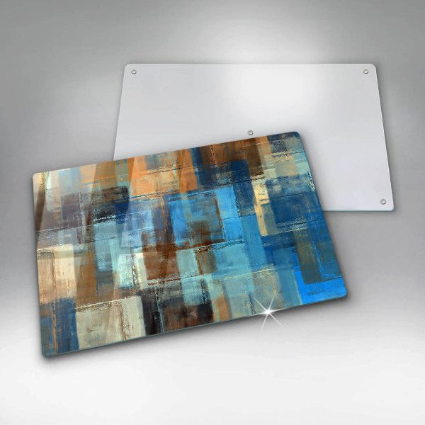 Worktop saver Painted background