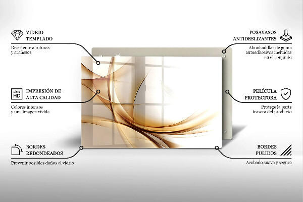 Worktop saver Abstraction shapes