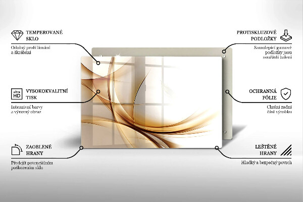 Worktop saver Abstraction shapes