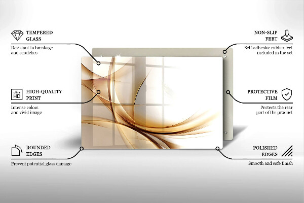 Worktop saver Abstraction shapes