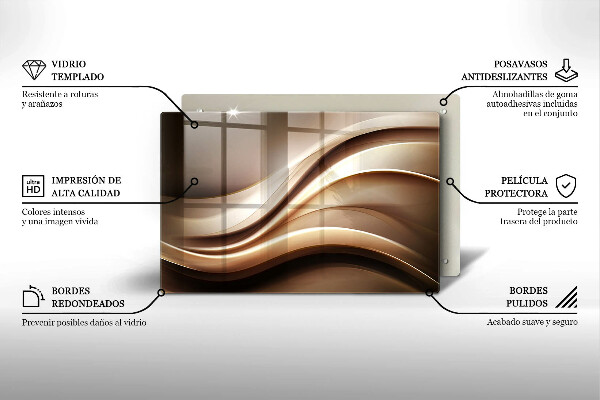 Worktop saver Abstraction mild lines