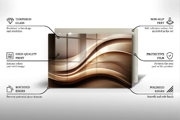 Worktop saver Abstraction mild lines