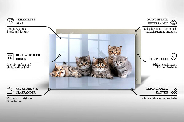 Worktop saver Sweet small cats