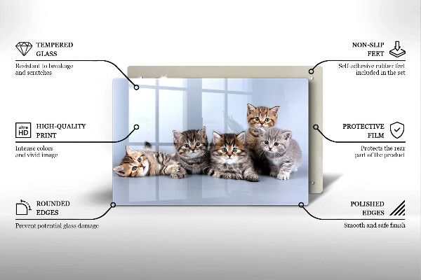 Worktop saver Sweet small cats