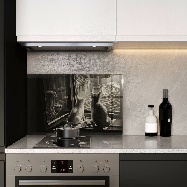 Worktop saver Cats city and window