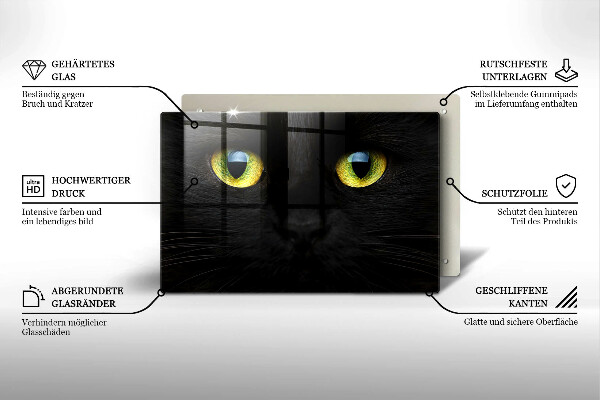 Worktop saver Animal cat eyes
