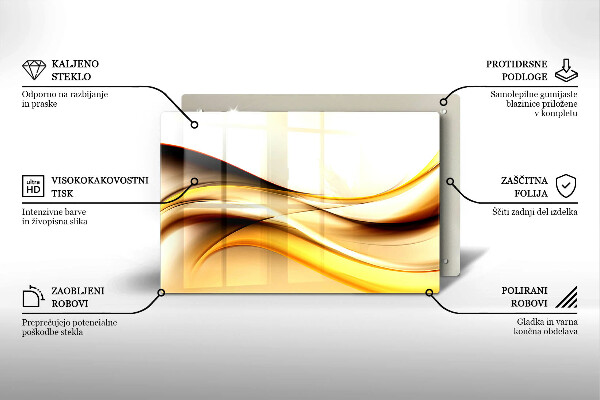 Worktop saver Abstraction smoke lines