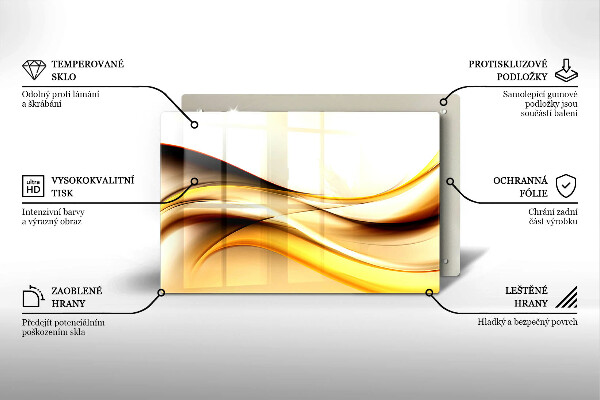 Worktop saver Abstraction smoke lines