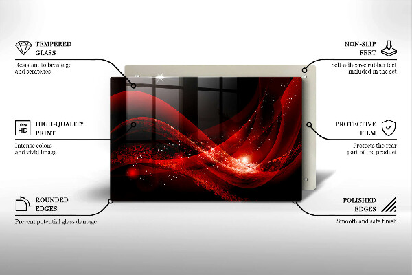 Cutting board Modern abstraction