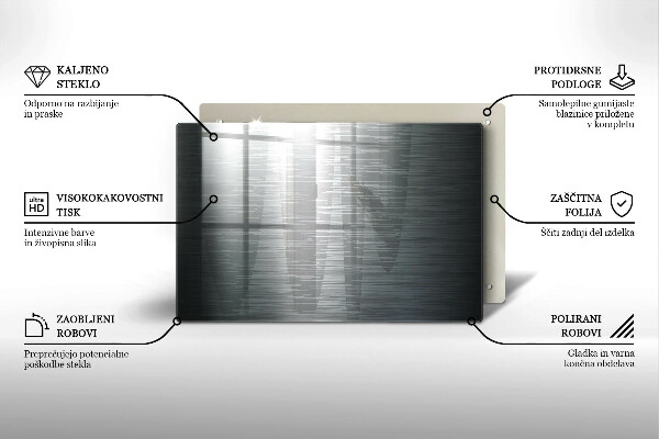Cutting board Metal texture