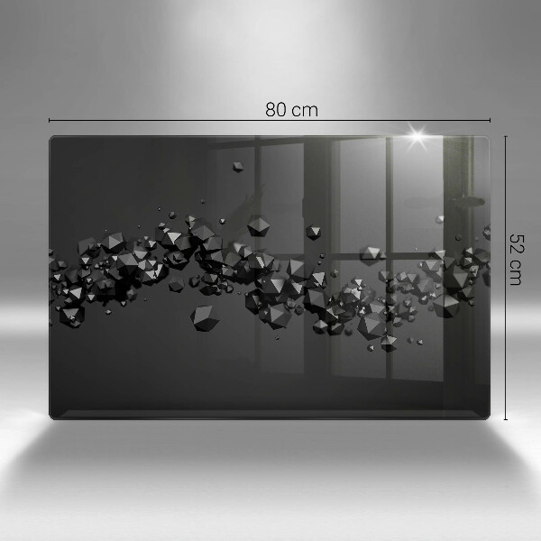 Worktop saver 3D shapes abstraction