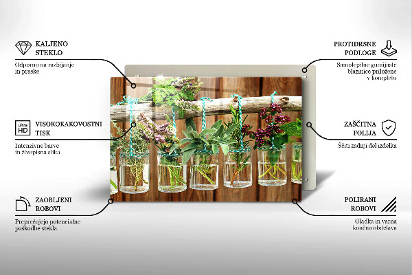 Worktop saver Herbs vintage plants