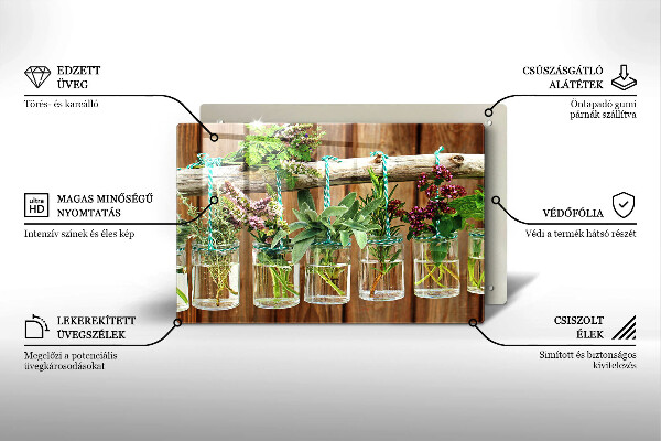 Worktop saver Herbs vintage plants