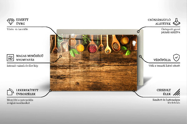 Worktop saver Wooden spices