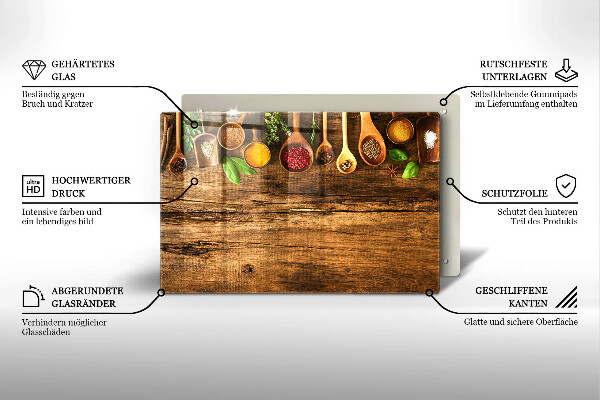 Worktop saver Wooden spices