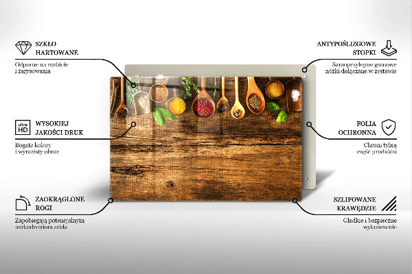 Worktop saver Wooden spices