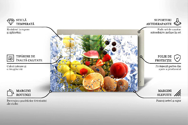 Worktop saver Juicy fruit and water