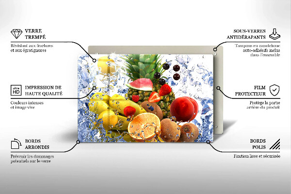 Worktop saver Juicy fruit and water