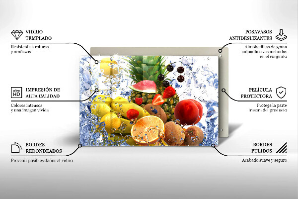 Worktop saver Juicy fruit and water