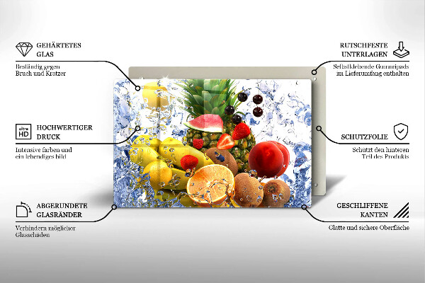 Worktop saver Juicy fruit and water