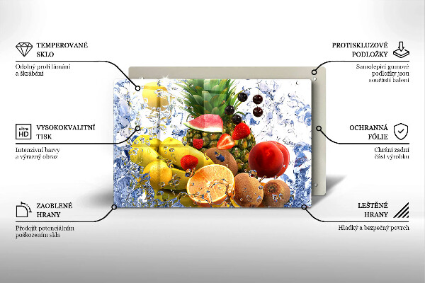 Worktop saver Juicy fruit and water