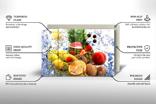 Worktop saver Juicy fruit and water