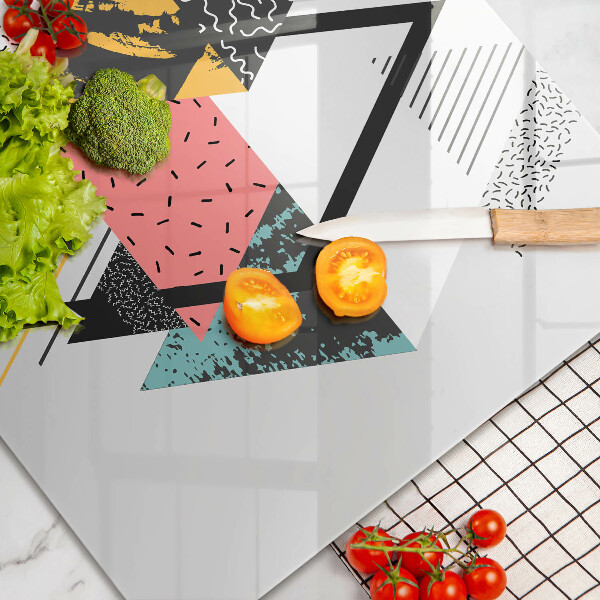 Worktop saver Abstraction of the triangle