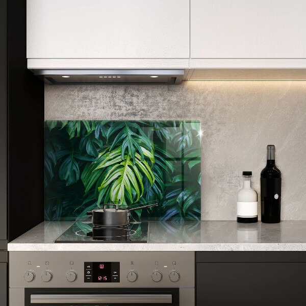 Worktop saver Monstera wild leaves