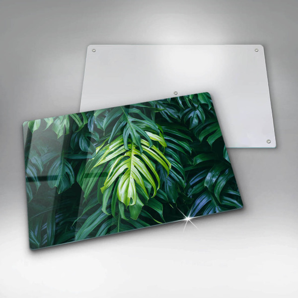 Worktop saver Monstera wild leaves