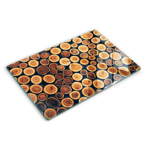 Worktop saver Wooden stumps of trees