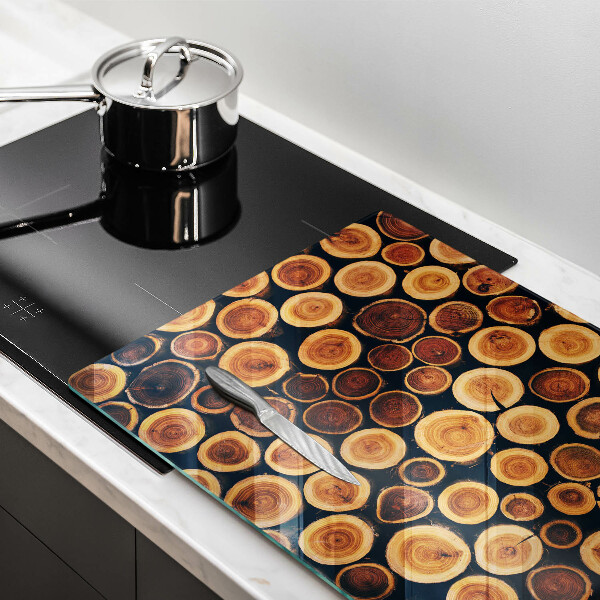 Worktop saver Wooden stumps of trees